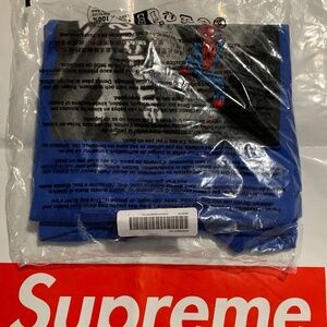 Supreme SpiderMan Tee T-Shirt Royal Size Large SS26